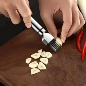 1 Pcs Stainless Steel Shred Silk The Knife Vegetable Garlic Cutter Food Speedy Chopper Green Onion Cutter Portable Kitchen Tool