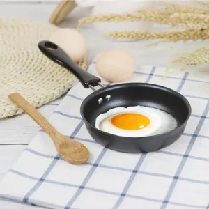 1pc Frying Egg Skillet Pot Mini Non Stick Pan Cooking Steak Ham Egg Dumpling Round Breakfast Small Fry Egg Pans Kitchen Tools