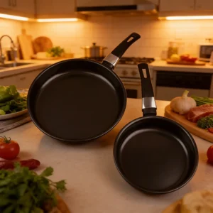 1PCS Small Non-Stick Frying Pan - Thickened Stainless Steel Mini Frypan, Egg Pan Saucepan for Gas Stove, Home Kitchen Cookware