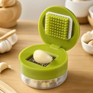 Garlic Mincer for Kitchen Easy to Use Mini Garlic Press Chopper with Garlic Guard, Kitchen Tool for Food Preparation and Cooking